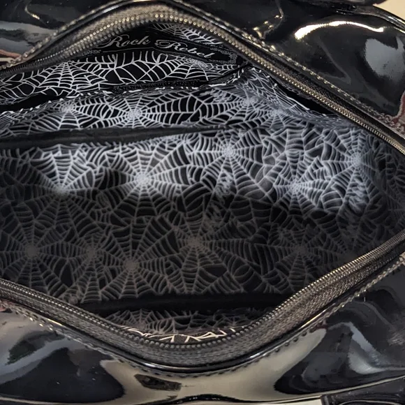 Frankenstein's Bride 'We Belong Dead' Bowler Handbag - Picture 7 of 10